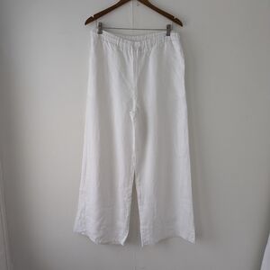 DISSH White Wide Leg Pants